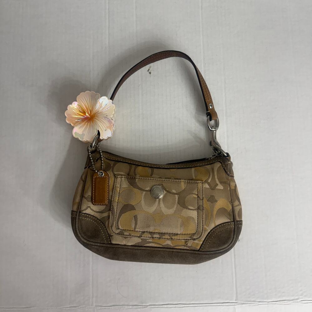 VTG Coach Chelsea Optic Signature Demi mini shoulder bag
